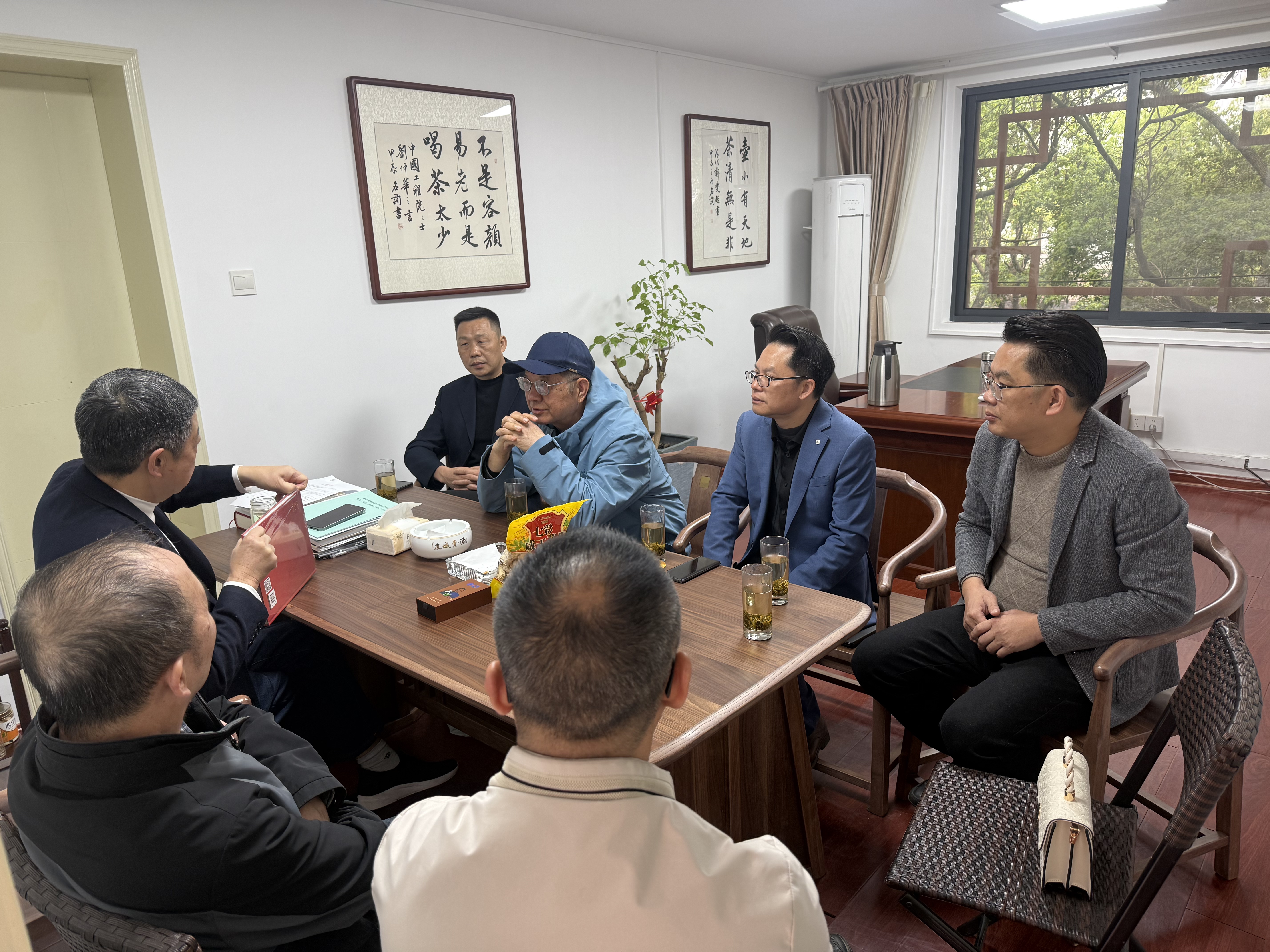 总经理赴赣南高山茶协会参观学习