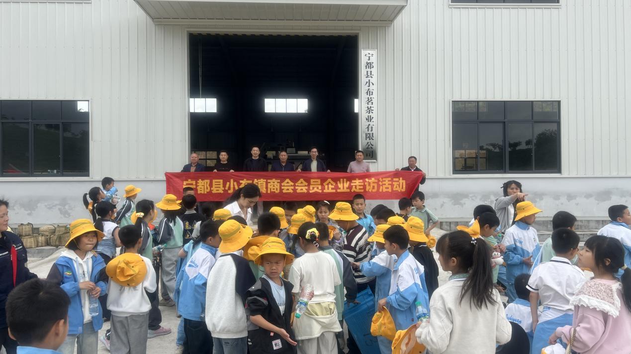 小布商会参观走访公司及茶山基地