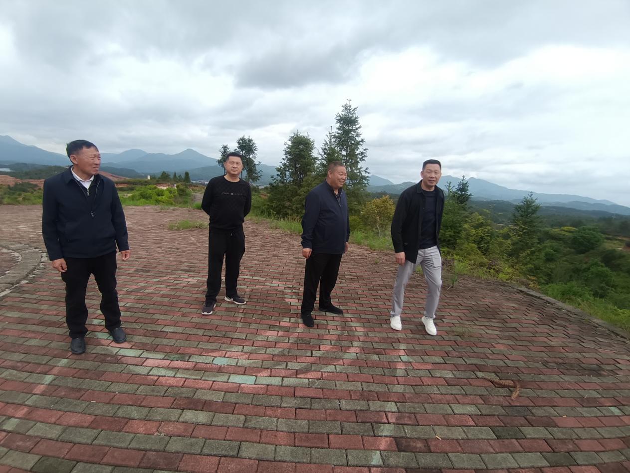 小布商会参观走访公司及茶山基地